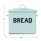 Hello Honey® Enameled Metal Distressed "BREAD" Box with Lid